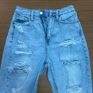 H&M size 4 Short Ultra High Waist Mom Jeans